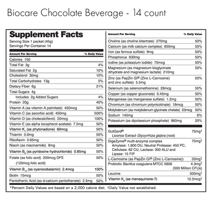 Chocolate Beverage